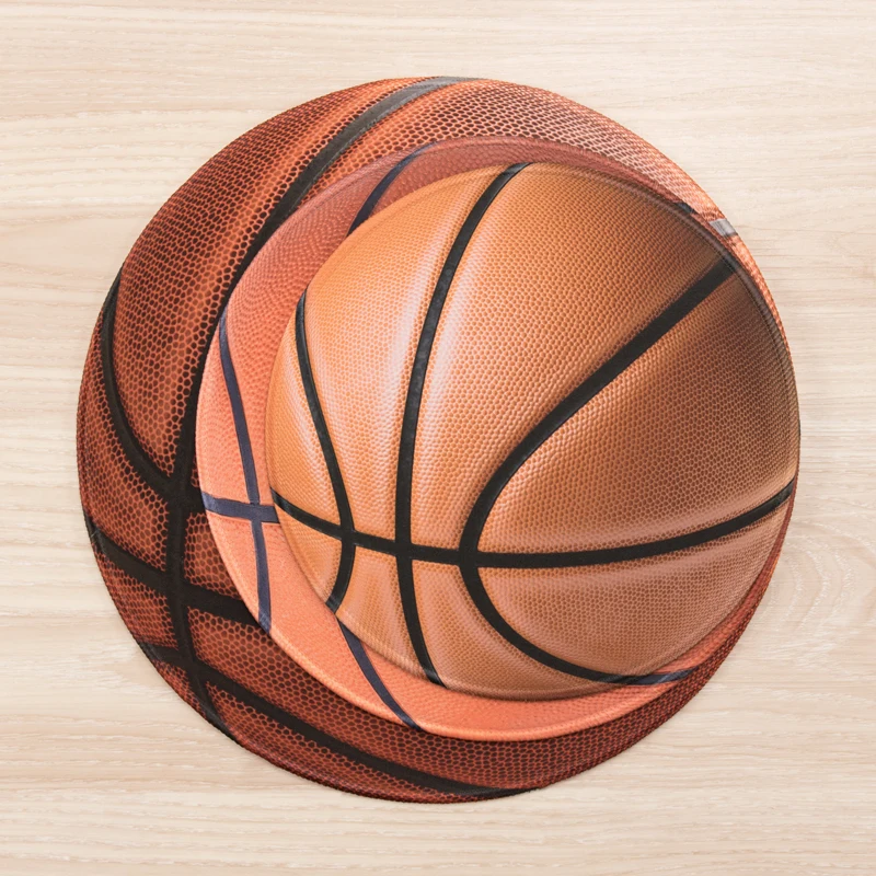 4mm Waterproof Basketball Basket Circle Round Lockrand Gaming Working Personalized Mouse Mice Pad Mat 22 25 30cm | Компьютеры и офис
