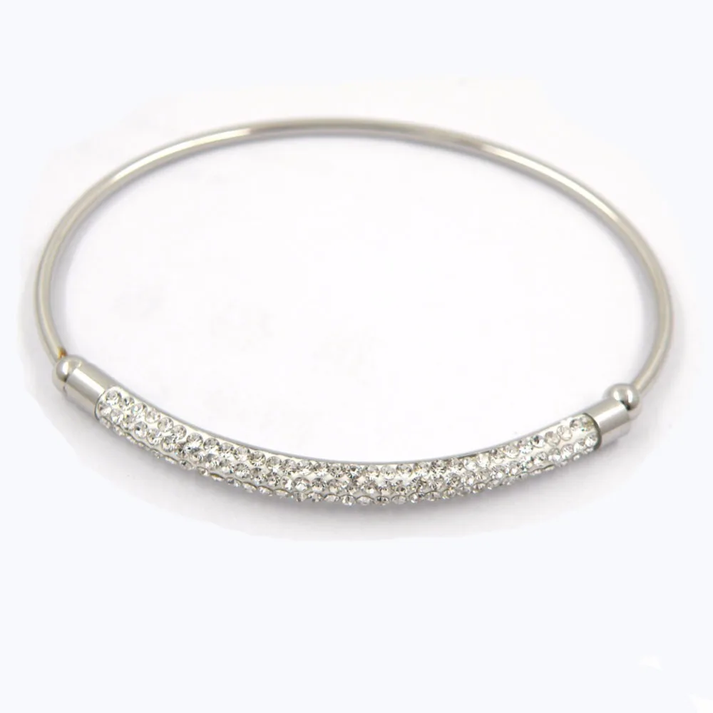 FSPRB22 НЕРЖАВЕЮЩЕЙ СТАЛИ WEMEN ДАМЫ ЮВЕЛИРНЫЕ ИЗДЕЛИЯ кристалл любви БРАСЛЕТ|jewelry