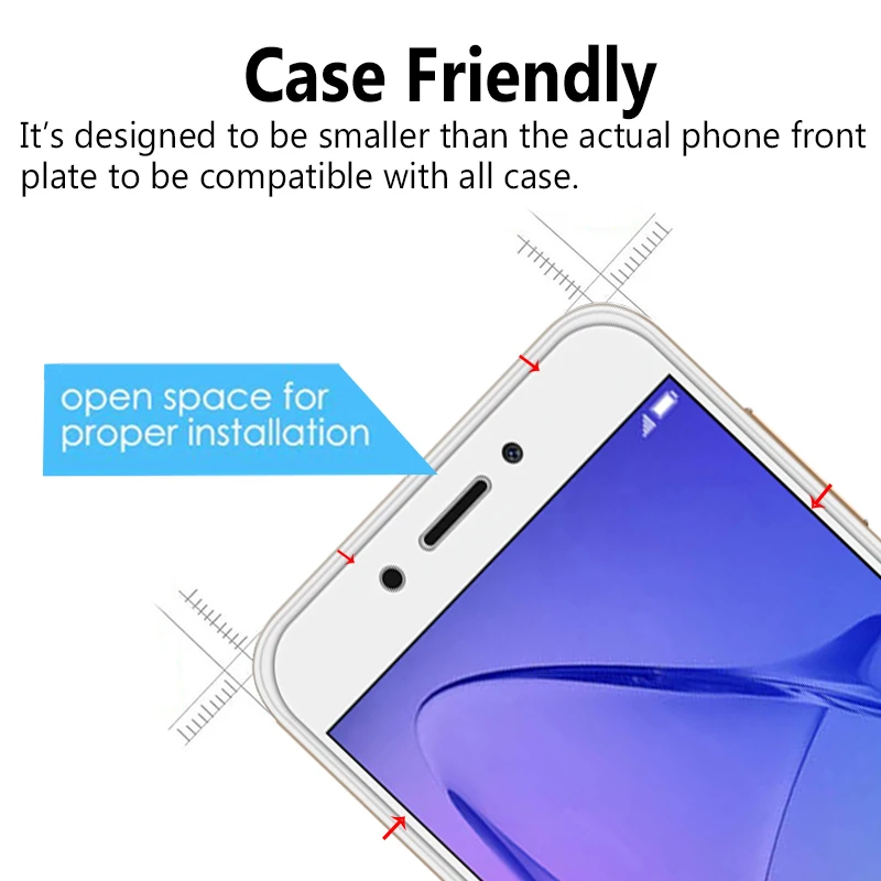 Защитное стекло для huawei honor 6a 6 6x Защитная пленка экрана huavei honer tremp a 6c plus honor6a