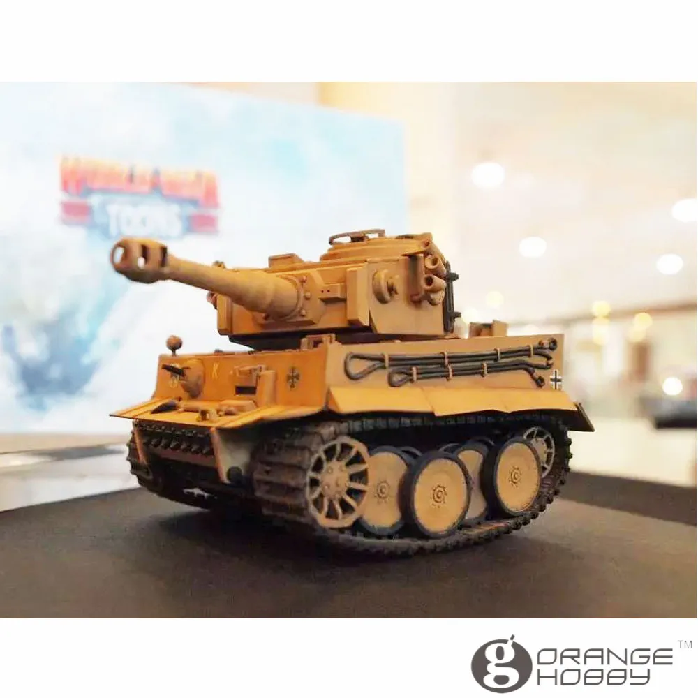 Конструктор OHS Meng WWT001 Q Versin Tiger I немецкая модель тяжелого бака|model building kits|building kitmodel