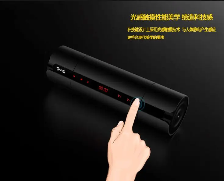 Портативный KR8800 NFC HIFI Bluetooth динамик беспроводной стерео громкий s Super Bass Caixa Se Som