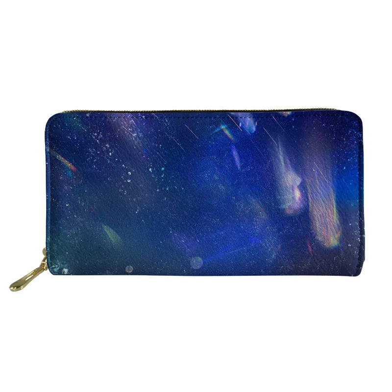 CC4104Z21 Forudesigns/модные Galaxy печати Для мужчин долго бумажник прохладно Для мужчин клатч сольц карт Портмоне телефона Чехол Мужской carteira мешок денег - Цвет: CC4104Z21