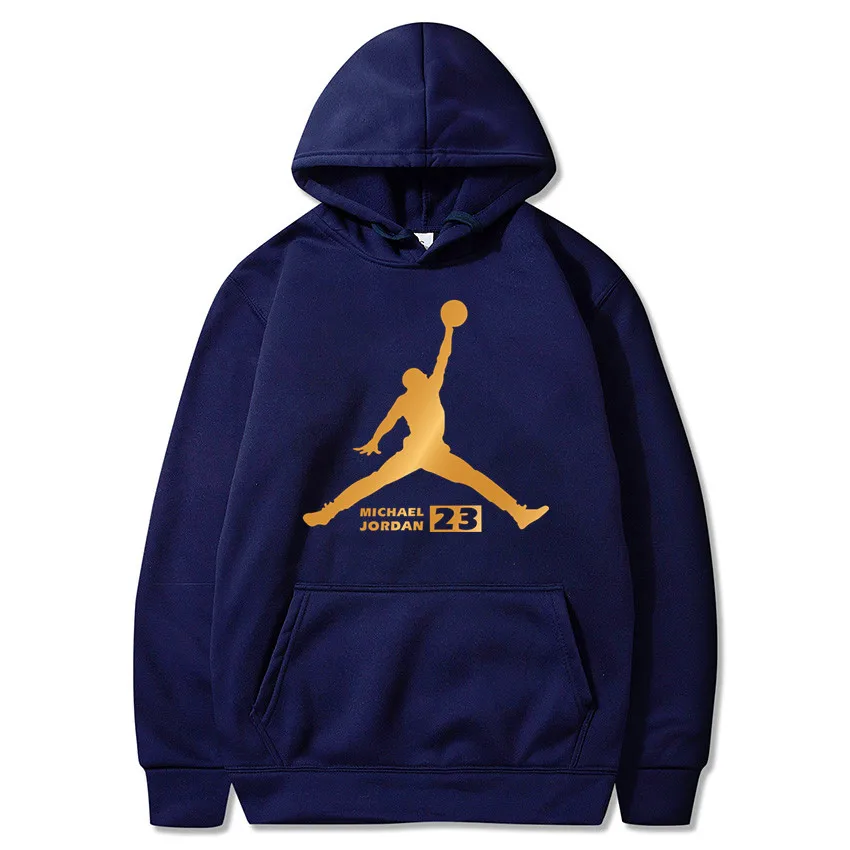 Мужская Новинка Jordan 23 печать дикая Высококачественная толстовка модная