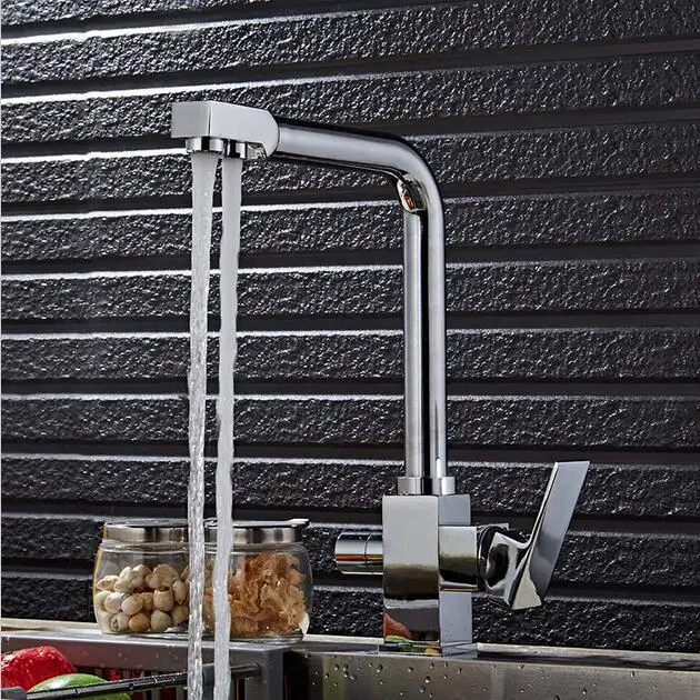 

Free Shipping water tap Europe style brass chrome direct drink kitchen faucet swivel kitchen mixer tap,sink tap, kitchen tap