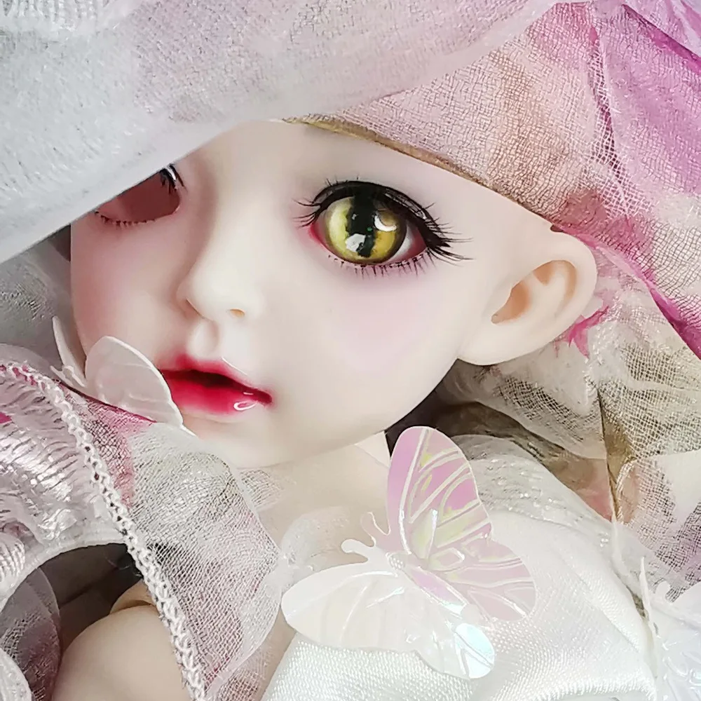 Пластиковые глаза для кукол Beast yellow eyes Bjd cat sd 1/3 1/4 1/6 8 мм 14 16 18 20 22 см Акриловые bjd