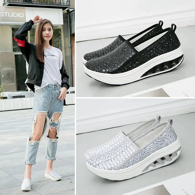 Женская обувь на плоской платформе женская женские мокасины zapatos mujer без застежки