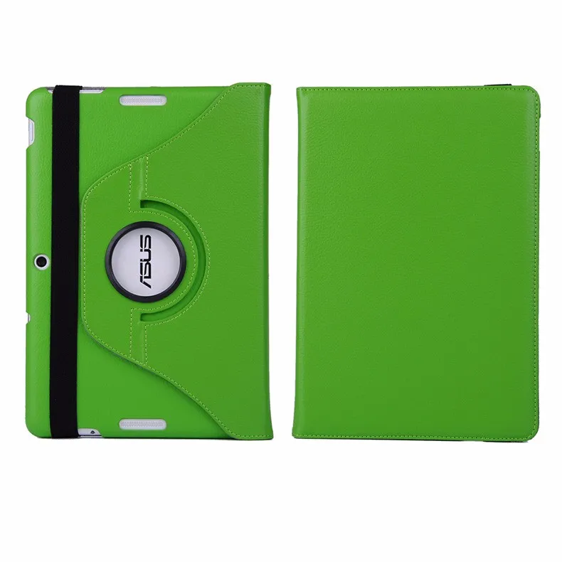 Green Чехол для ASUS MeMO Pad 10 ME103K, GARUNK 360 Вращающийся Кожаный защитный чехол-подставка для Asus MeMo Pad 10 Аксессуары для планшетов - Цвет: Green