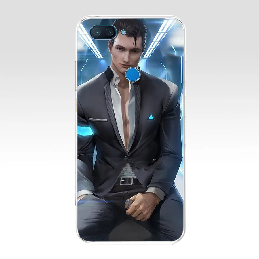 Чехол из мягкого силикона ТПУ для xiaomi redmi mi 8 A1 A2 lite 111FG Detroit|Бамперы| |