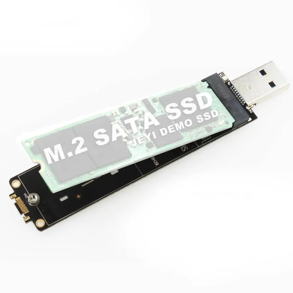 JEYI навигатор m.2 алюминиевый тип 3.1 переносной SSD бокс Pptibay чехол C3.1 JMS583 m2 USB3.1 M.2 PCIE U.2