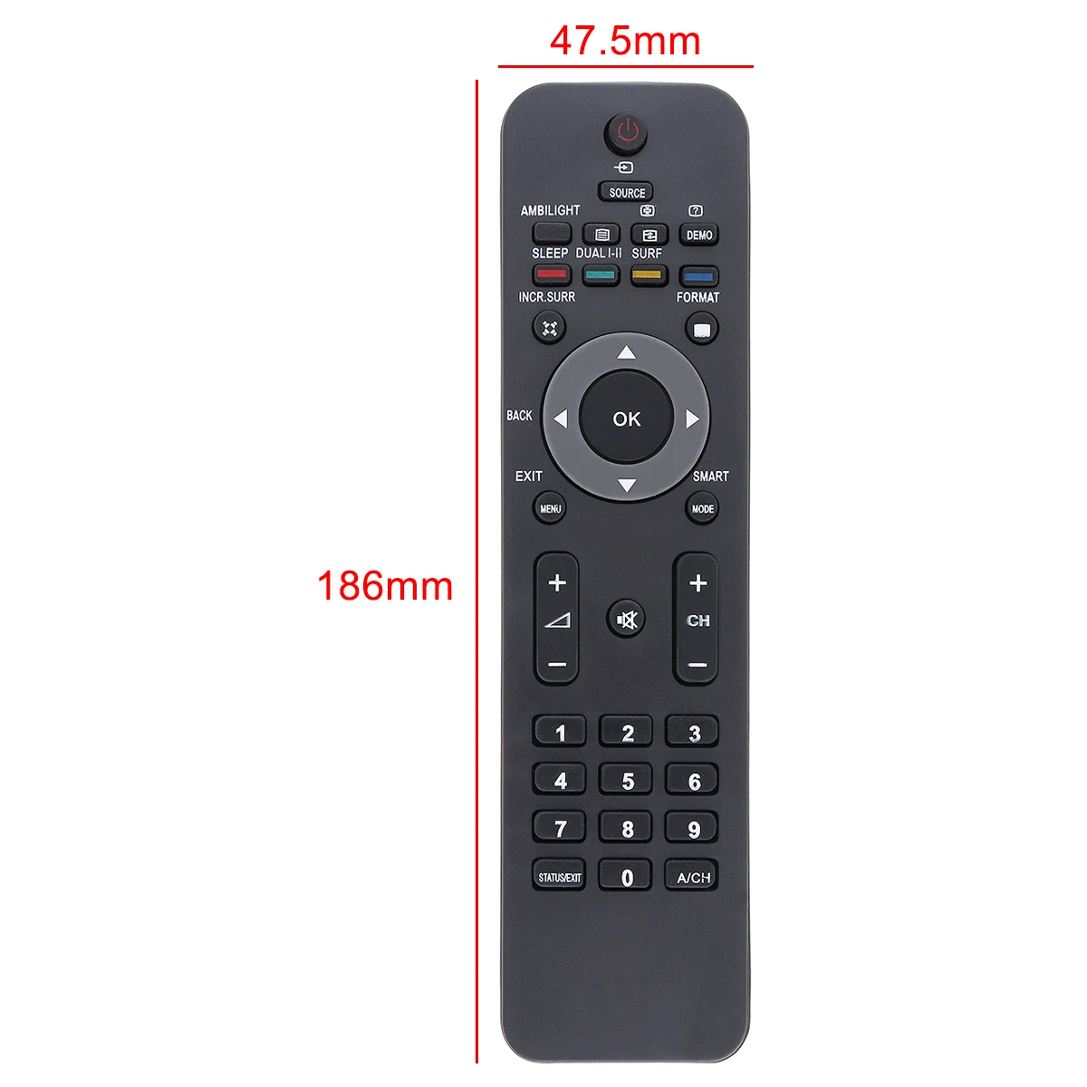 Пульт дистанционного управления для ЖК телевизора Philips 52PFL7704D/47PFL7704D/42PFL7704D 10