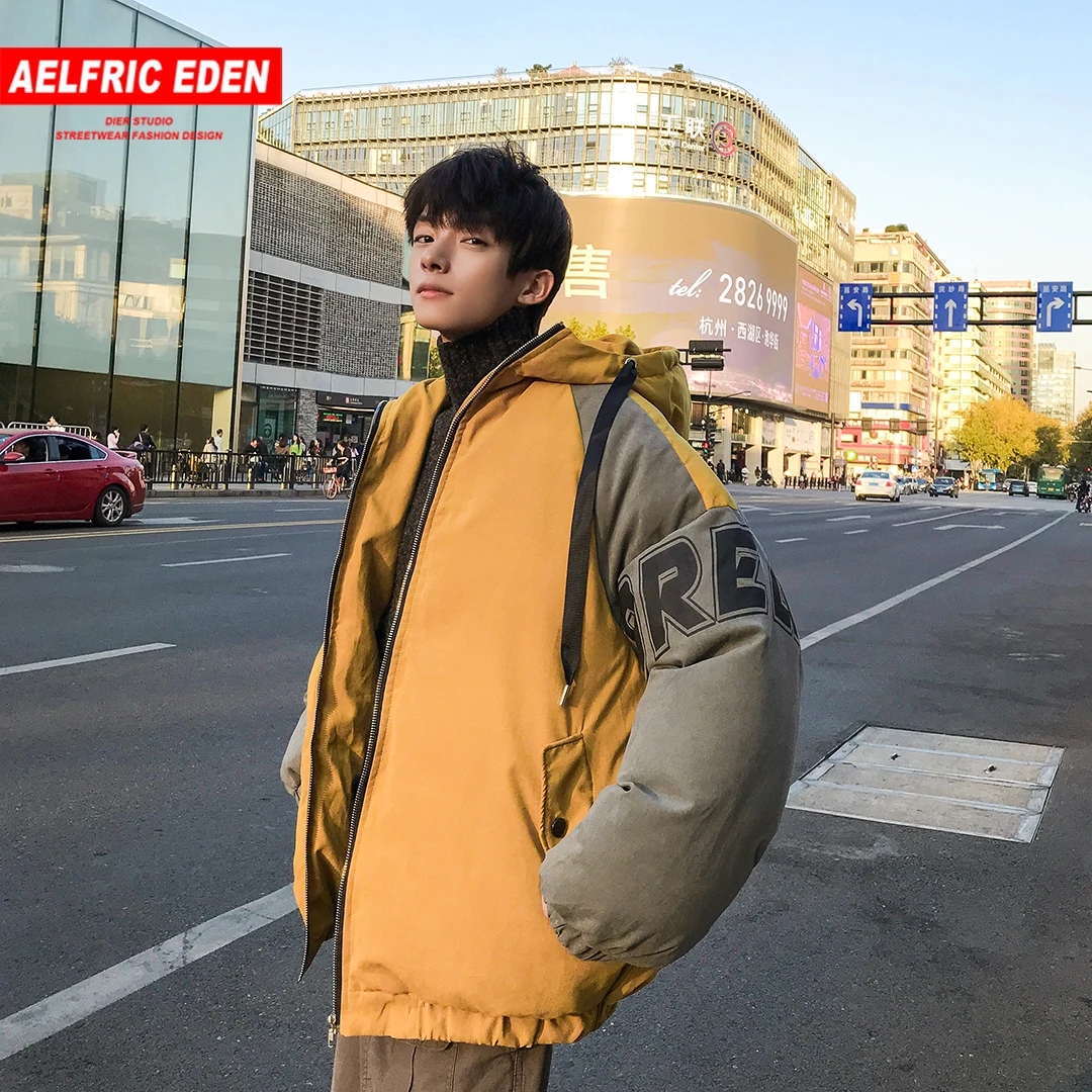 Aelfric Eden 3d смешные кошки с Для мужчин s куртки Плотные пуховики уличная зимняя