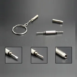 5 шт.лот отвертка для часов инструмент для ремонта брелок для ключей кольцо для ключей сувенирные ключи безделушка для обслуживания автомобильных ключей инструменты для часов и очков
