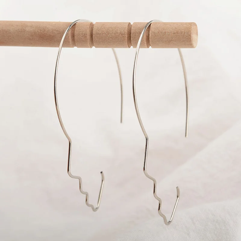 Женские серьги кольца с маской черные/Золотые/серебряные кольца|Серьги-кольца| |