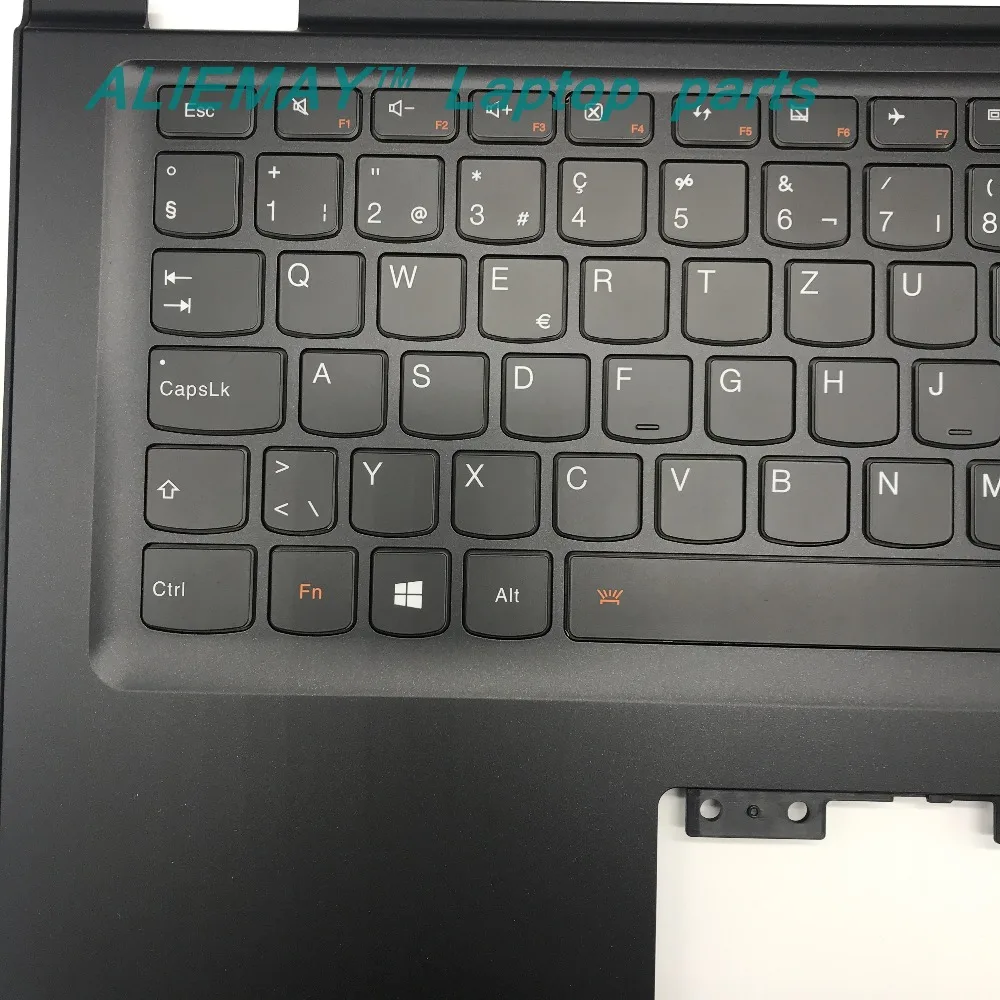 Запчасти для ноутбуков LENOVO YOGA 2 13 черная Подставка рук с подсветкой клавиатура SW1