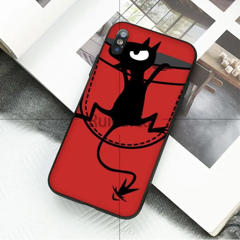 Ruicaica Disenchantment TPU Мягкий силиконовый черный чехол для телефона для Apple iPhone 8 7 6 6S Plus X XS MAX 5 5S SE XR