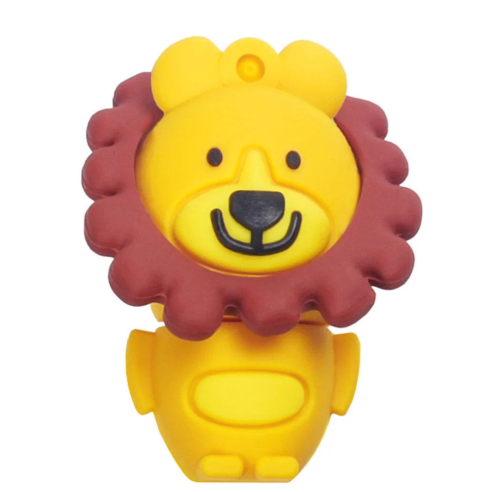 So Cute Lion USB Flash Drive Elephant Character 64gb 32gb 16gb 8gb 4gb U Disk Student Memory Stick Pendrive | Компьютеры и офис