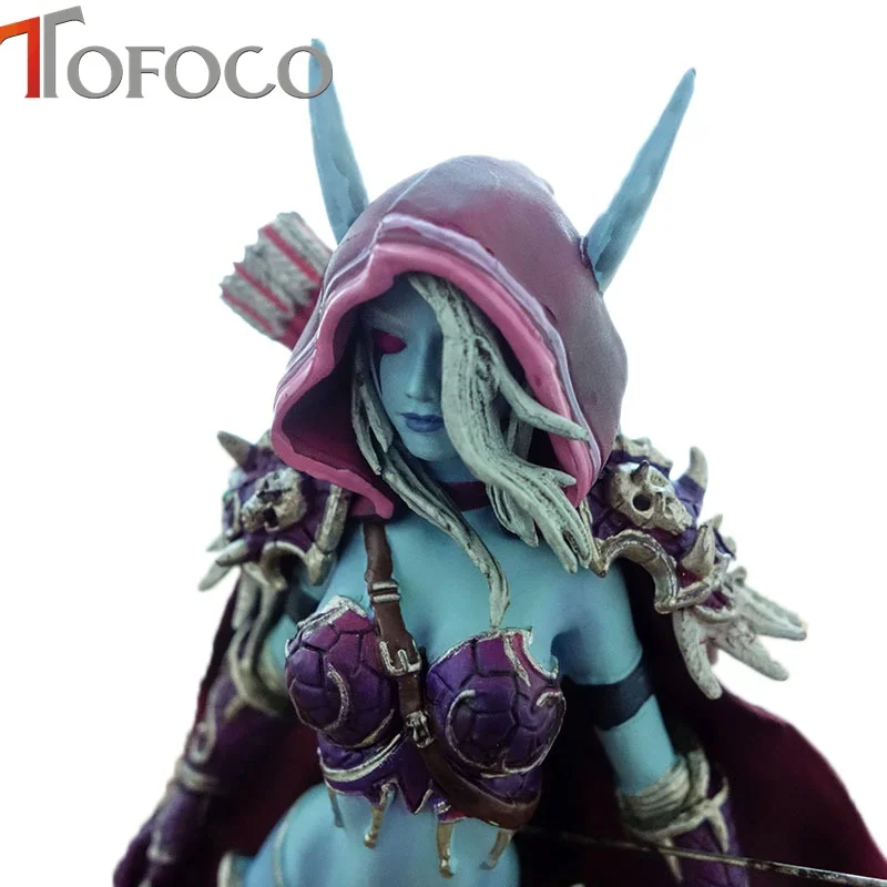 TOFOCO Lich King Sylvanas Windrunner Figma Anime Darkness Ranger Lady ПВХ Экшн фигурки из игры WOW Детские