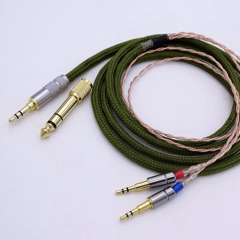 1 8 м Hi End 4 ядра 5N OCC медный HiFi кабель для наушников обновленный Oppo PM 2|headphone upgrade