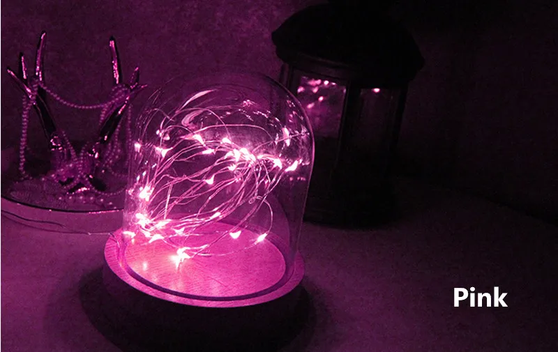 DC 5V USB LED String Light Waterproof LED Silver Wire String Holiday Outdoor Fairy Lights For Christmas Party Wedding Decoration