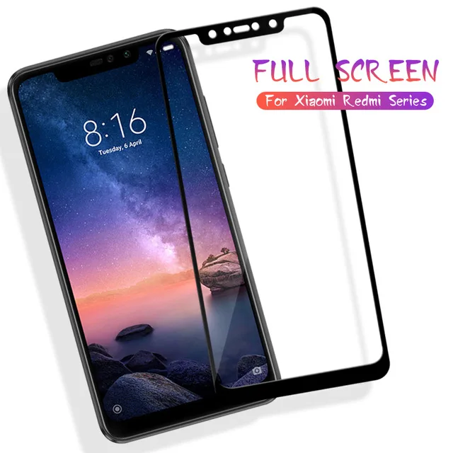 Закаленное стекло для Xiaomi Redmi Note 6 Pro Противоударная Защитная пленка S2 S 2