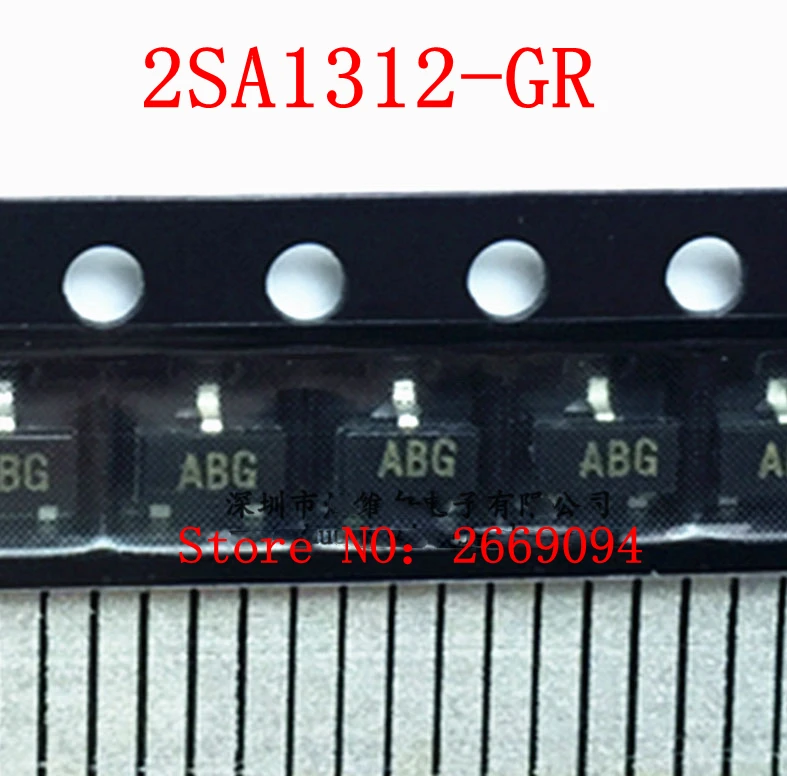 100 шт. 2SA1312 GR ABG SOT23 биполярный Соединительный транзистор (BJT) PNP новый SMD