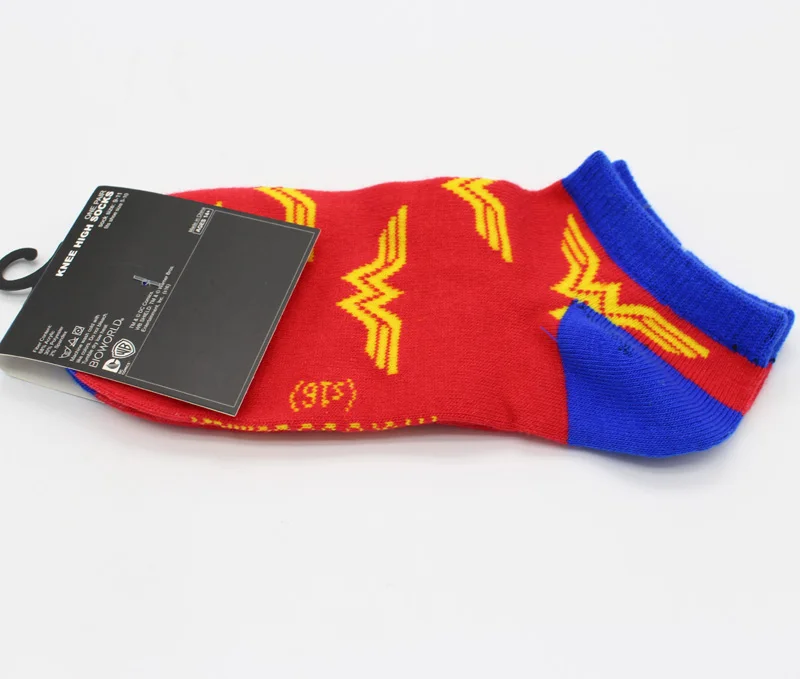 Крутые носки с героями мультфильмов в американском стиле хлопковые короткие для