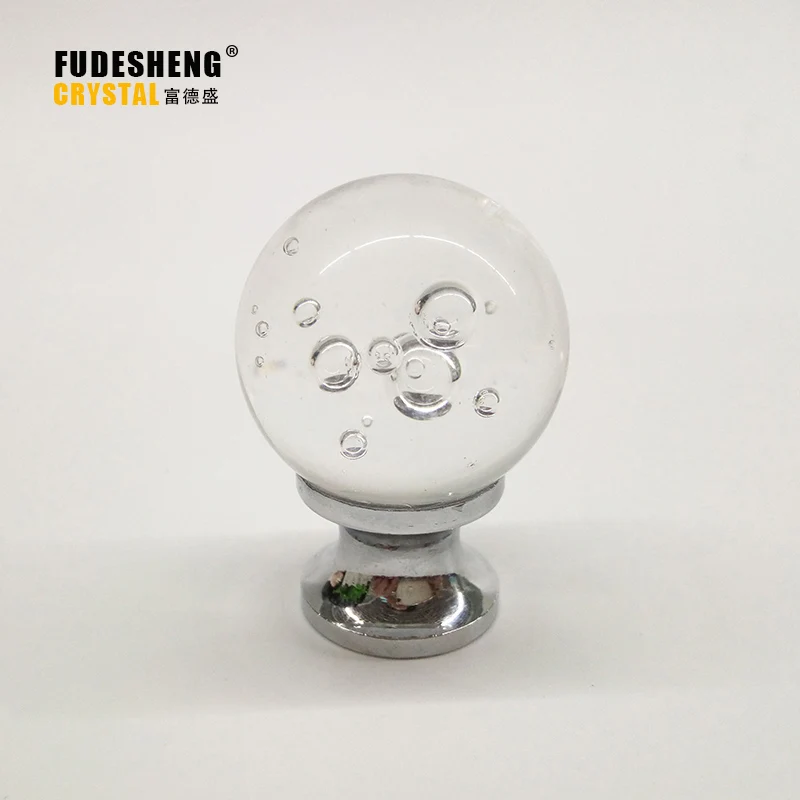 30 мм Хрустальная стеклянная шариковая ручка комода Шкаф для шкафа выдвижная