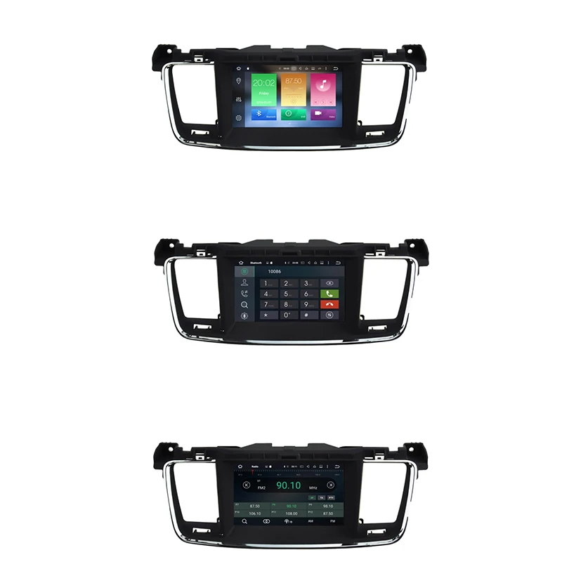 Android 9 0 автомобильный dvd плеер gps навигация радио стерео для PEUGEOT 508 2011 2012 2013 2017