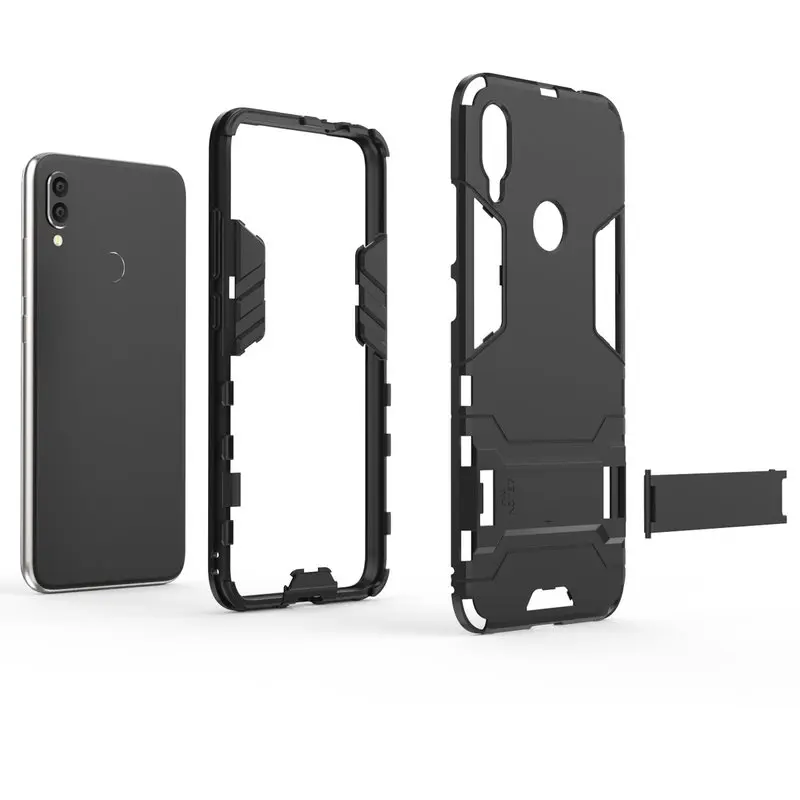 Армированный противоударный чехол для Xiaomi Redmi 5 Plus 3D Shield PC + силиконовый телефона 6A