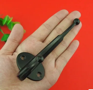 Hardware accessories Zinc alloy Cloth Hooks Vintage Black Wall Hook Hanger For Bathroom &amp home storage | Обустройство дома