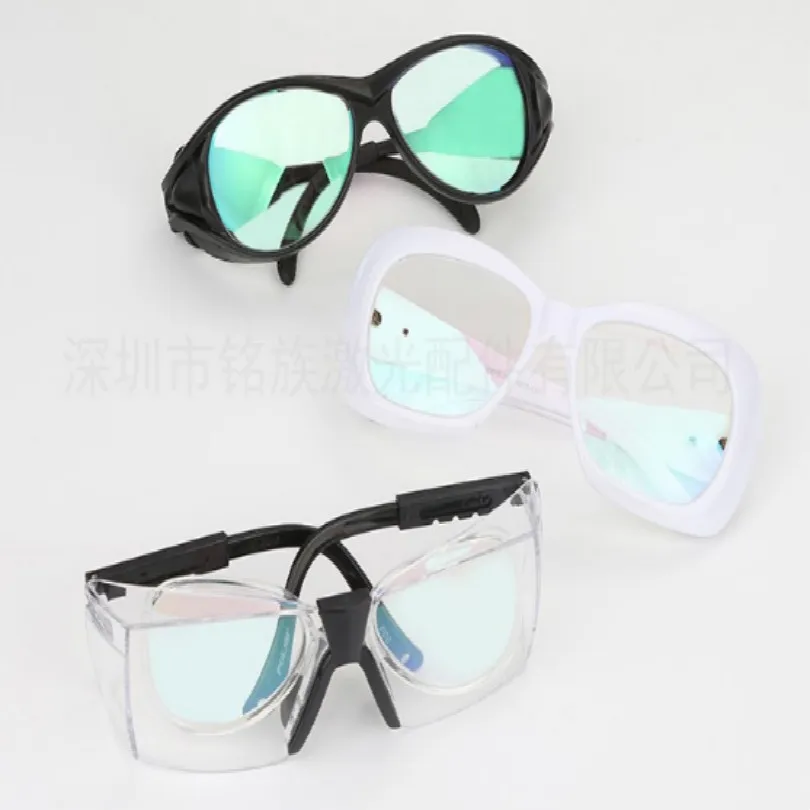 co2 laser machine Welding fiber goggle Co2 engraving Eye protection YAG 1064nm free shipping