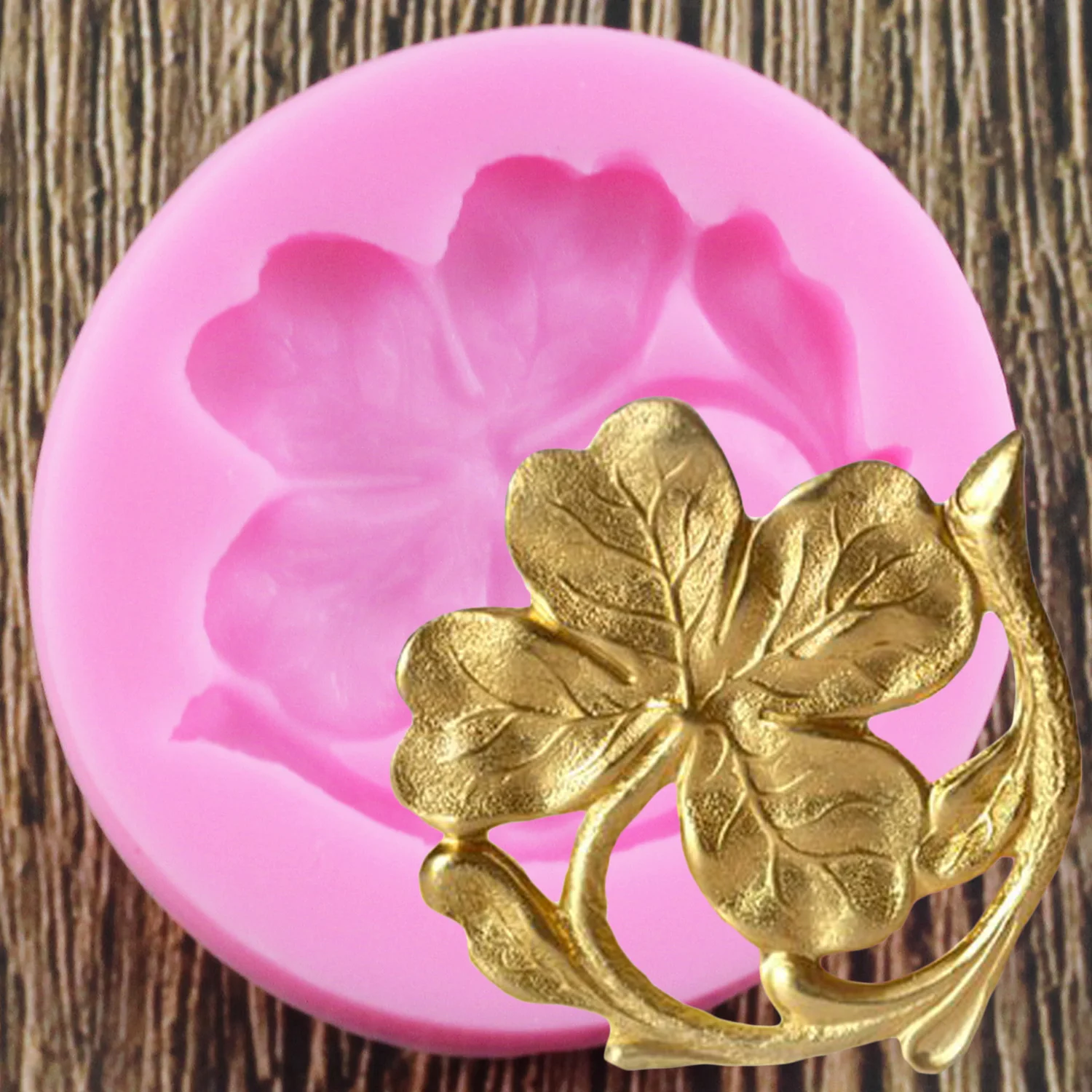 Цветок силиконовые формы Fondant (сахарная) конфеты форма для полимерной глины