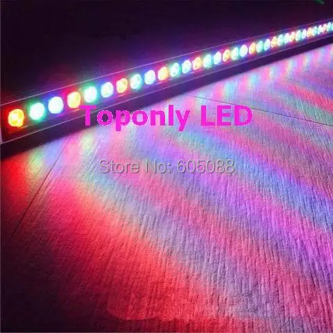 Светодиодная прожекторная лампа 36 шт. 1 Вт Cree XPE IP65 DC24v м R/G/B/w/Y/RGB цвета светодиодные