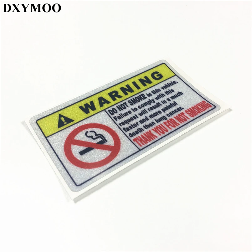 Предупреждение т. наклейки на мотошлем и ноутбук 80 х45 мм|no smoking|helmet decalno smoking sticker |