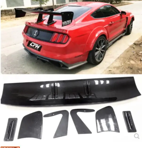 VOLTEX GT для углеродное волокно/углеродное волокно ABS заднего крыла багажник выступ