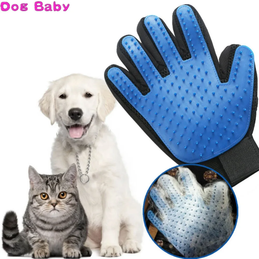 Dogbaby щетка для домашних животных собачья шерсть расческа перчатка чистки