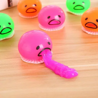 New Tricky Antistress Squishy Vomiting Egg Funny Stress Toy Anti-stress Squeeze Children Adult Creative Toys For | Игрушки и хобби
