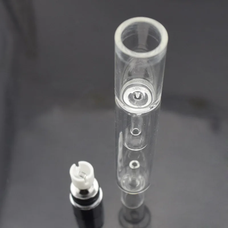 

Electronic Cigarette Glass Atomizer Pyrex Glass Wax pen dry herb vaporizer 510 eGo Battery e cigarette vape tank