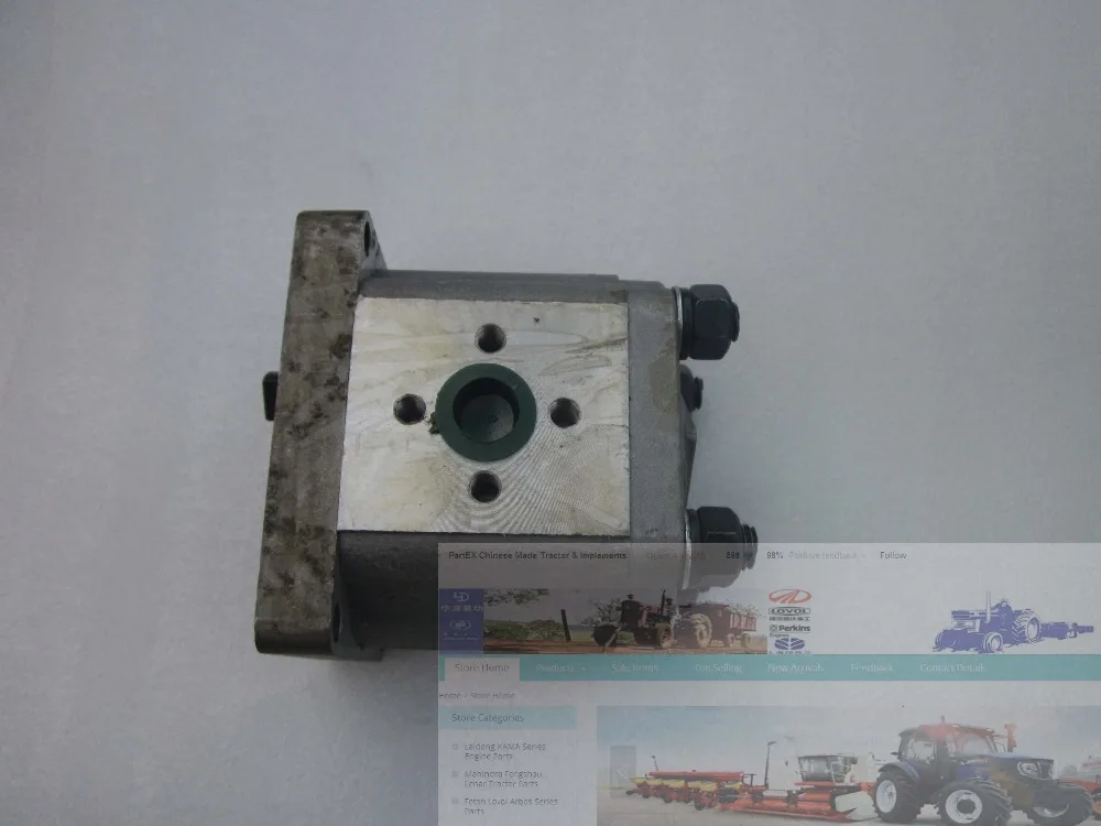 Шестеренчатый насос CBN-E310L / 314L 316L (левый поворотный с фланцем без выходного