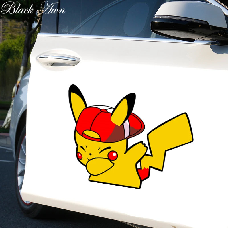Pikachu JDM Swag забавные Стикеры для автомобиля D256|Наклейки на автомобиль| |