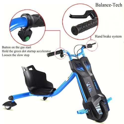 100 Вт трехколесный электрический скутер Gero Scooter Giroskuter Kick скейтборд Smart Balance Hoverboard
