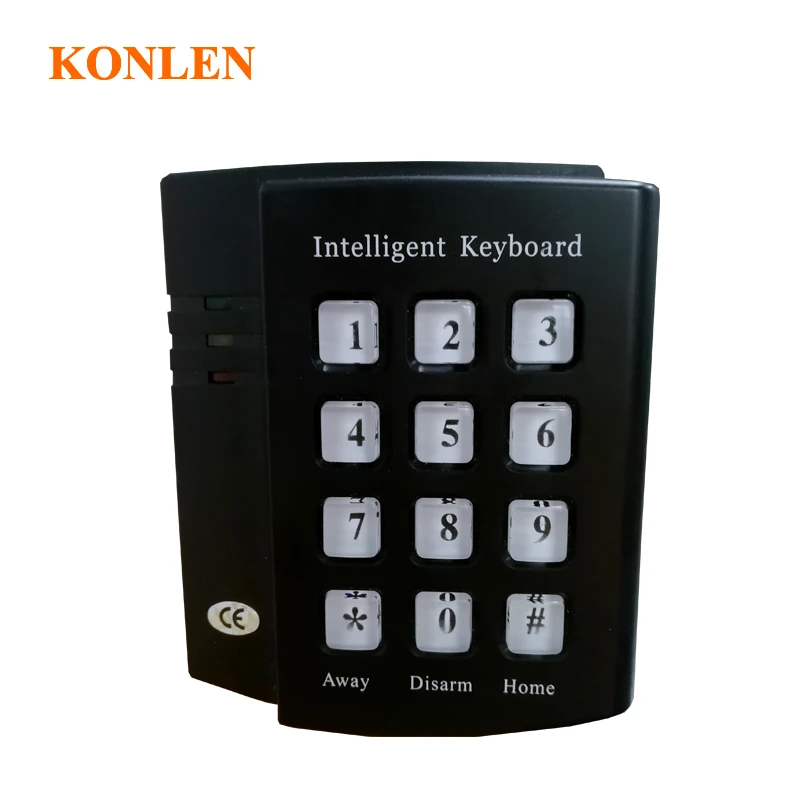 Беспроводная клавиатура 433 МГц для обезопасной домашней сигнализации с защитой