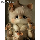 Алмазная вышивка Evershine, мышь, бриллиантовая вышивка