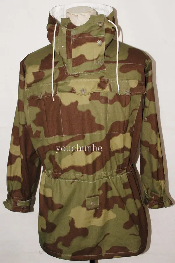 Немецкий Итальянский камуфляж Второй мировой войны и белый Реверсивный SMOCK