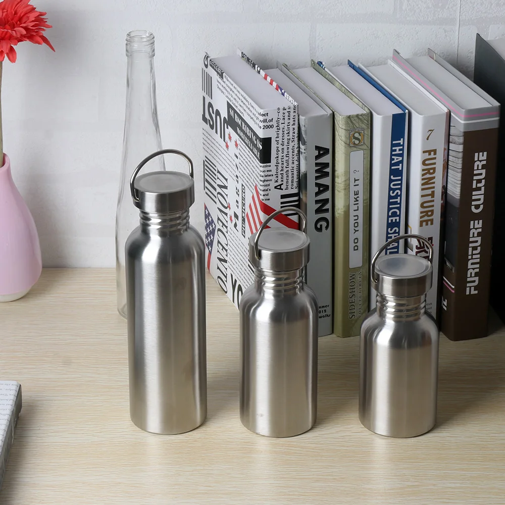 350ml/500ml/750ml Outdoor Camping Hiking Nice Soft Flask Sports Cycling Running Water Leak-Proof Food Jar Stainless | Дом и сад