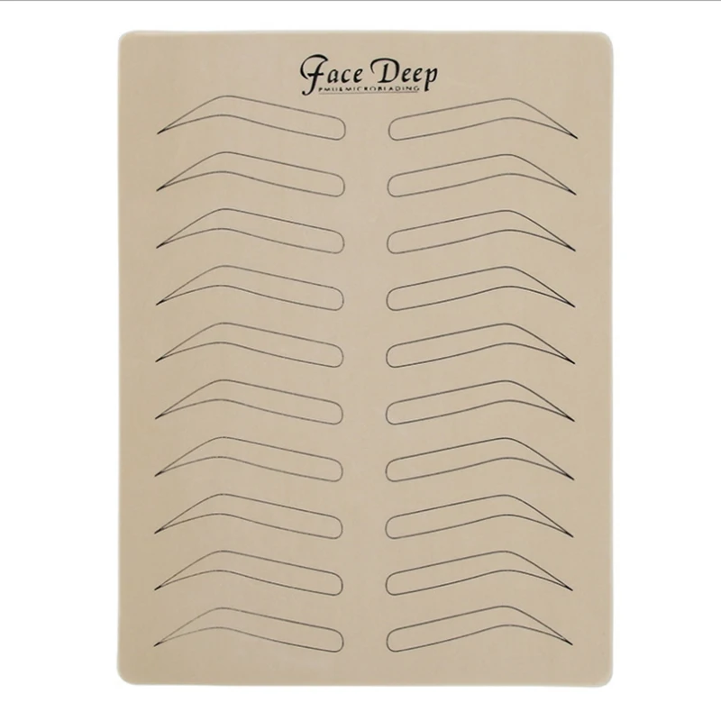 5 шт. практика микроблейдинга кожи Профессиональный Перманентный макияж