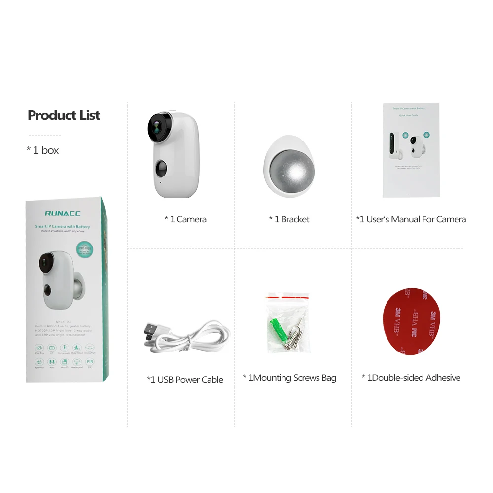 ZGWANG 100% безпроводная CCTV Wifi ip камера наружная IP65 влагозащищенная перезаряжаемая