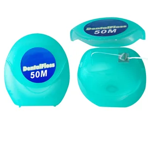 50 м микро воск ароматизатор перечной мяты зубная нить для чистки межзубных пространств, потрясающая палка для размещения между прутьями зуб Палочки s нить Палочки гигиена полости рта провода