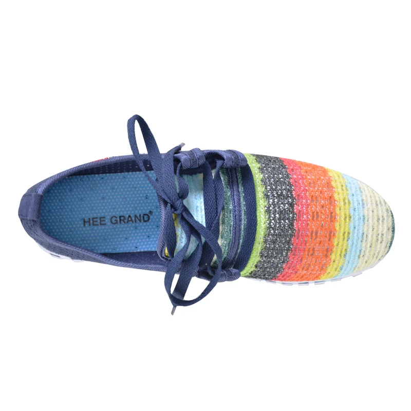 HEE GRAND/летние туфли на плоской подошве Женская удобная повседневная обувь со