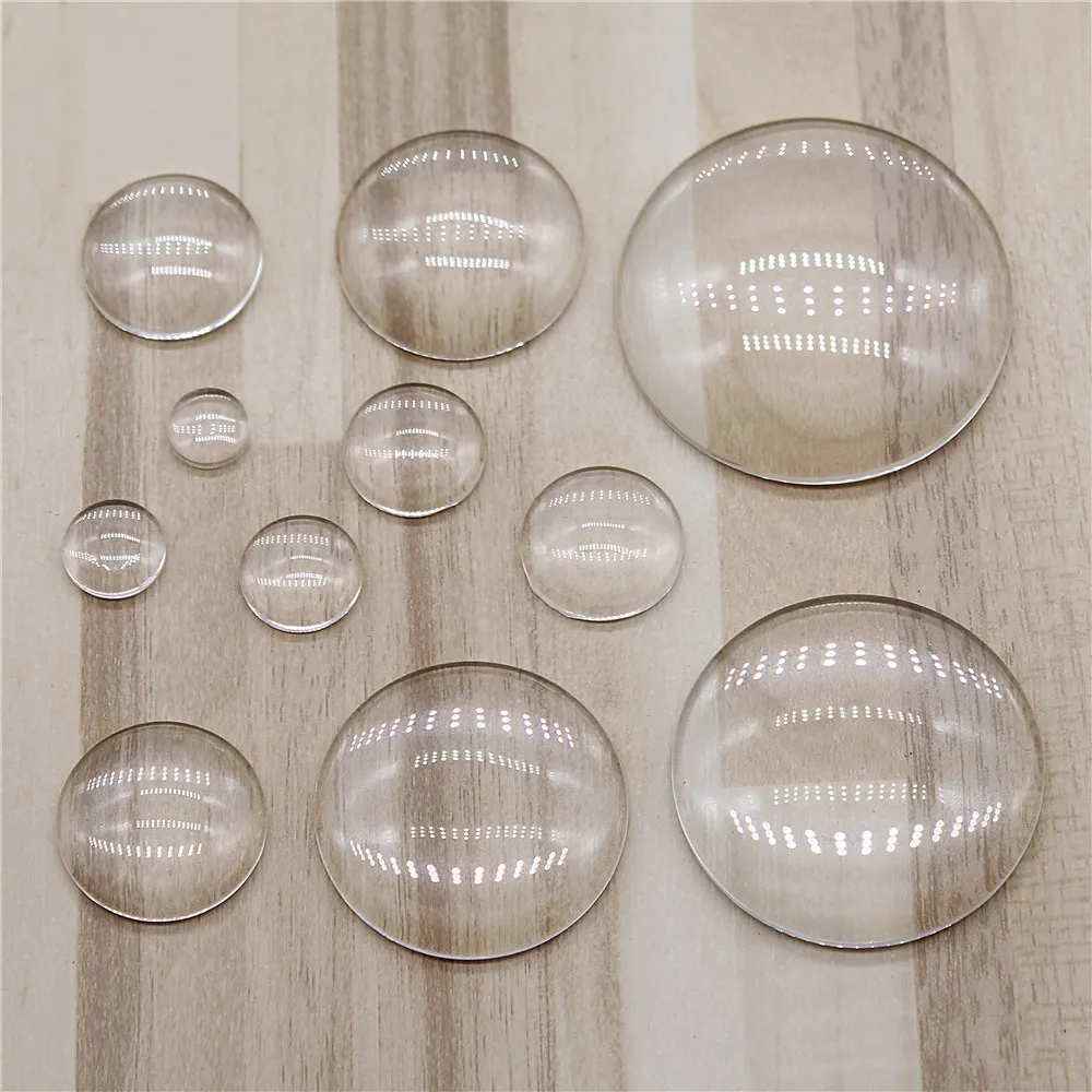 Круглый плоский стеклянный кабошон 8 40 мм 10 12 14 16 18 20 25 30 35 мм|clear glass cabochons|glass cabochonglass